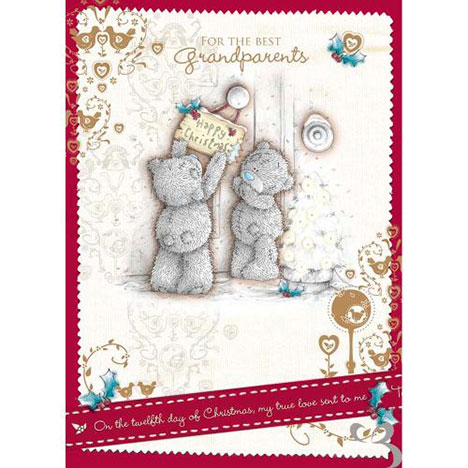 Grandparents Me to You Bear Christmas Card £1.79